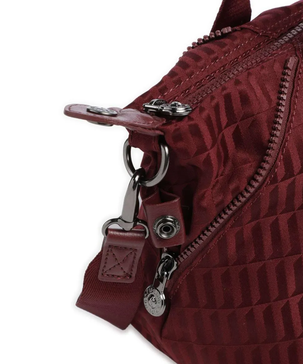 Elevated Art Mini Handtasche Polyester dunkelrot