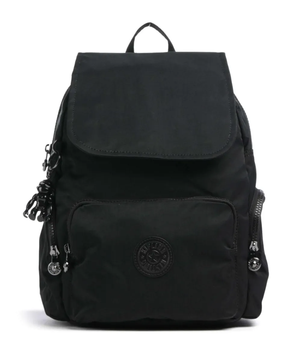 Elevated City Zip S Rucksack recyceltes Polyamid schwarz