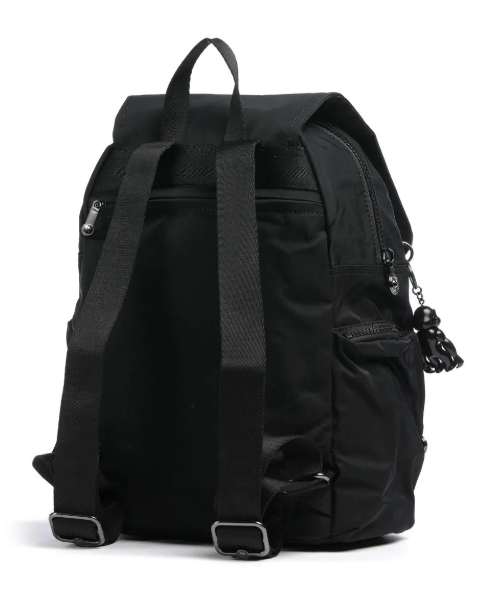 Elevated City Zip S Rucksack recyceltes Polyamid schwarz
