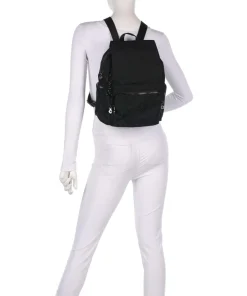 Elevated City Zip S Rucksack recyceltes Polyamid schwarz