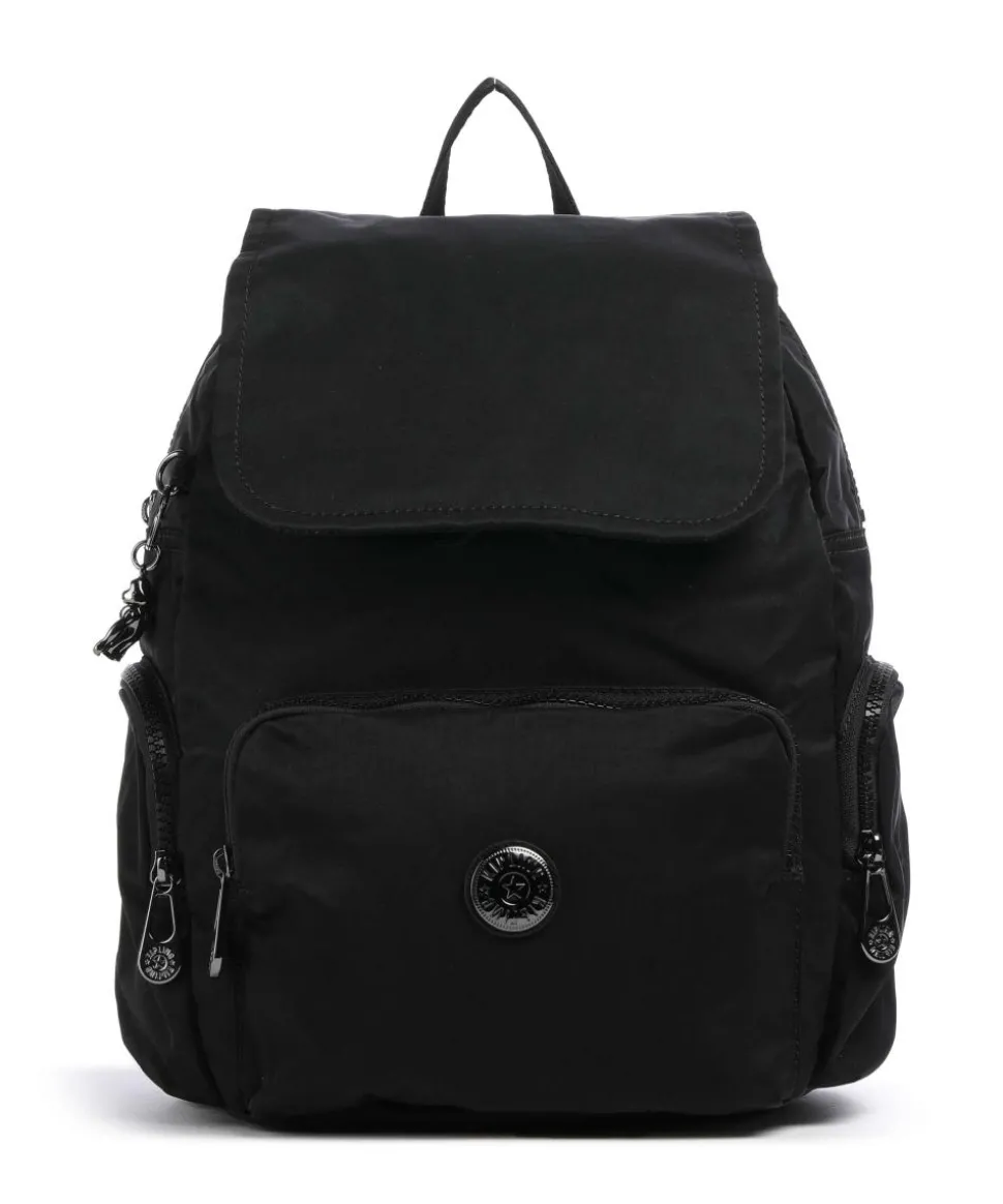 Elevated City Zip S Rucksack recyceltes Polyamid schwarz