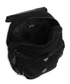 Elevated City Zip S Rucksack recyceltes Polyamid schwarz
