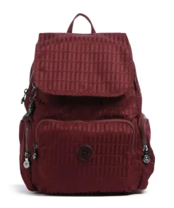 Elevated City Zip S Rucksack Polyester dunkelrot