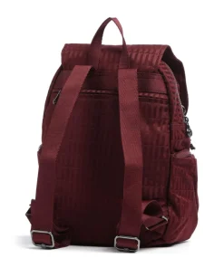 Elevated City Zip S Rucksack Polyester dunkelrot