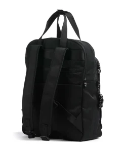 Elevated Kazuki L Rucksack recyceltes Polyamid schwarz