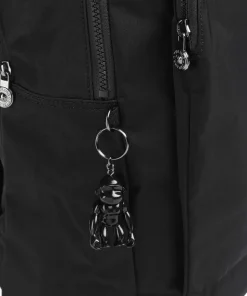 Elevated Kazuki L Rucksack recyceltes Polyamid schwarz