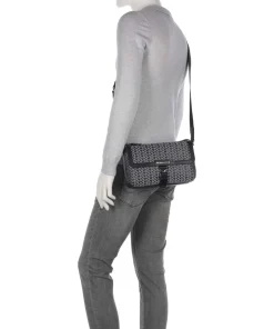 Eli Aviator Umhängetasche Polyester schwarz