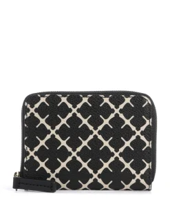 Elia Geldbörse Lederimitat schwarz