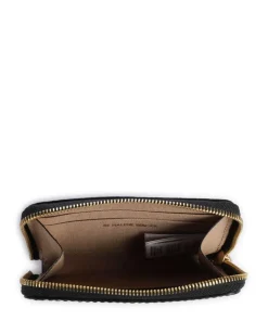 Elia Geldbörse Lederimitat schwarz