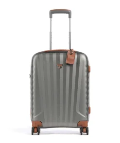 E-Lite 4-Rollen Trolley silber 55 cm