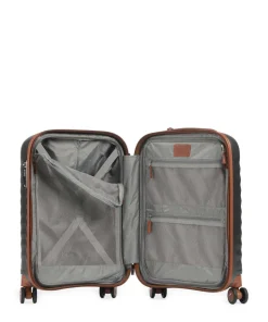 E-Lite 4-Rollen Trolley silber 55 cm