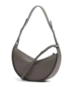 Eliza S Beuteltasche genarbtes Rindsleder khaki