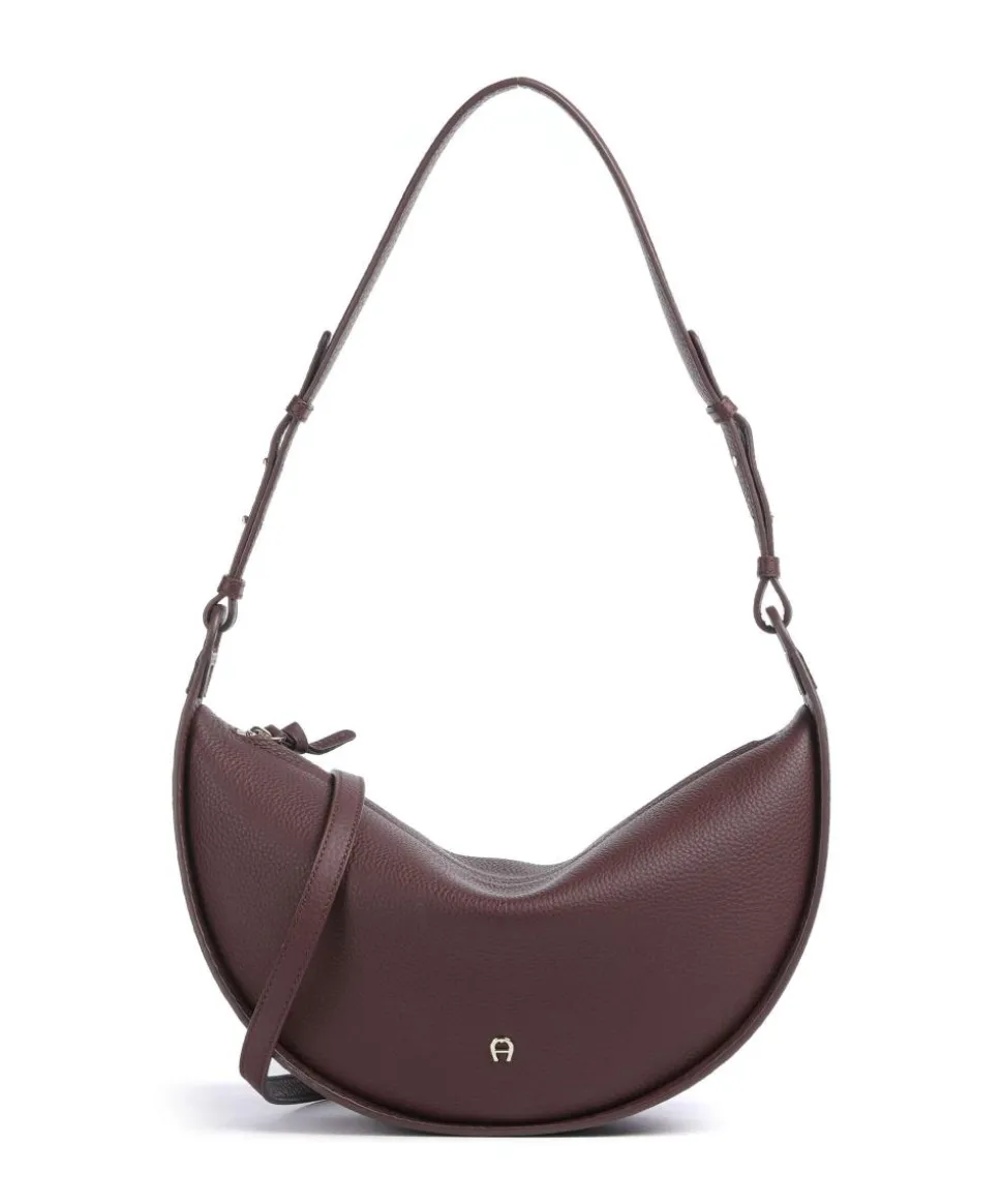 Eliza S Beuteltasche genarbtes Rindsleder wein