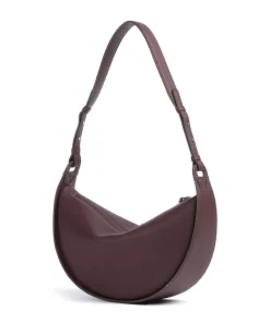 Eliza S Beuteltasche genarbtes Rindsleder wein