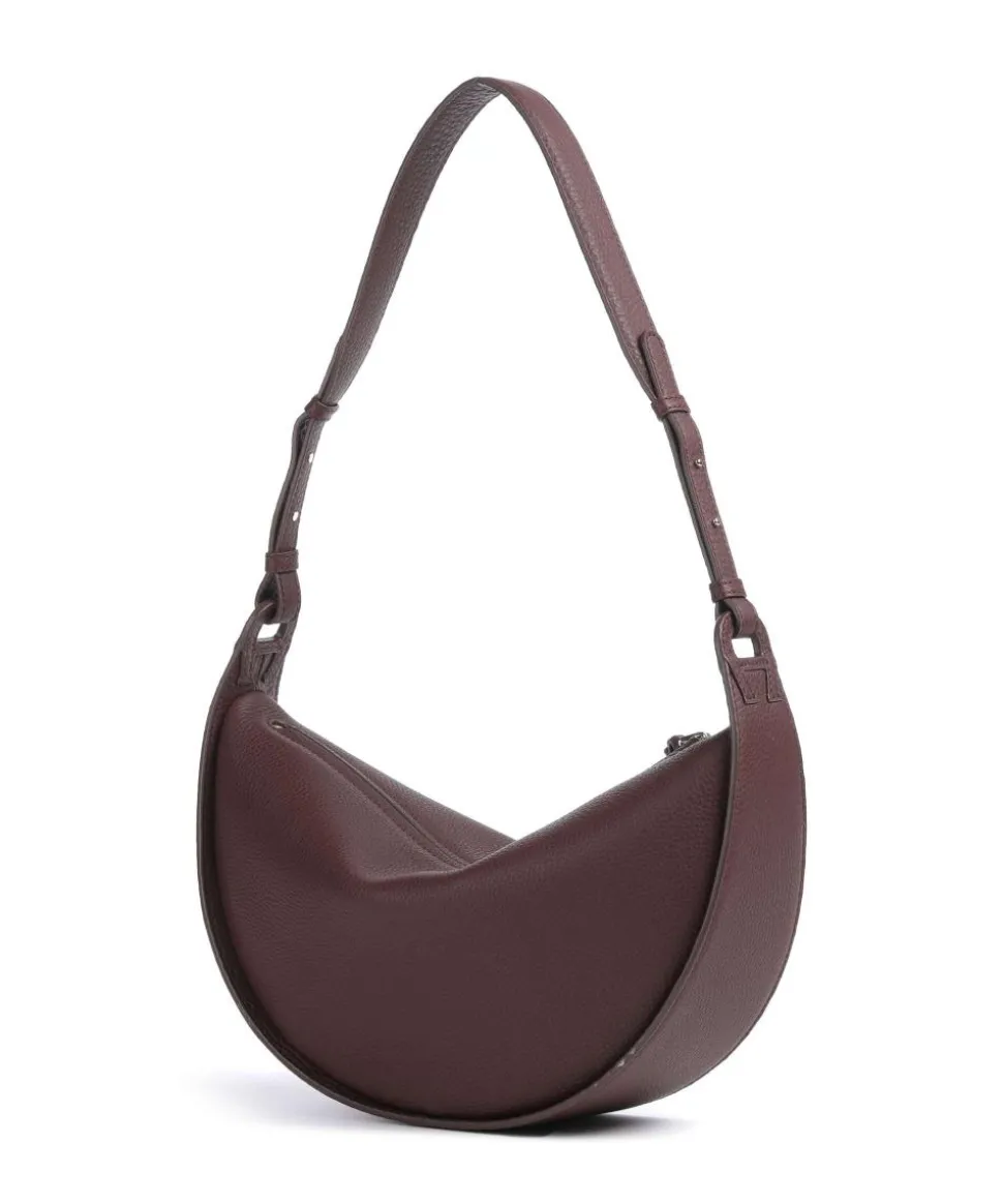 Eliza S Beuteltasche genarbtes Rindsleder wein