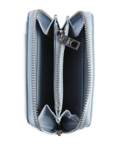 Eliza Sheep Natural S RFID Geldbörse Schafsleder hellblau