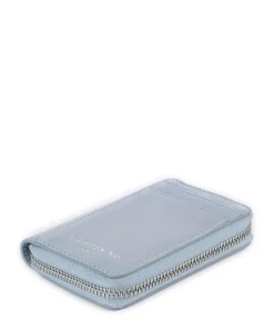 Eliza Sheep Natural S RFID Geldbörse Schafsleder hellblau