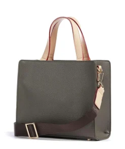 Ella Handtasche Lederimitat olivgrün