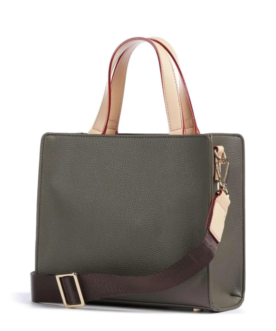 Ella Handtasche Lederimitat olivgrün