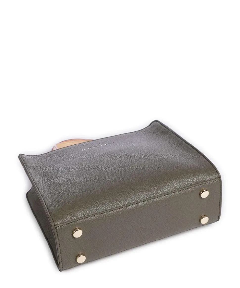 Ella Handtasche Lederimitat olivgrün