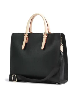 Ella Handtasche Lederimitat schwarz