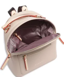 Ella Rucksack Lederimitat beige
