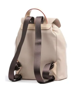 Ella Rucksack Lederimitat beige