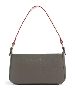 Ella Schultertasche Lederimitat olivgrün