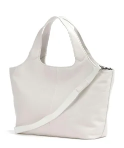 Elsa Handtasche 13″ genarbtes Rindsleder weiß