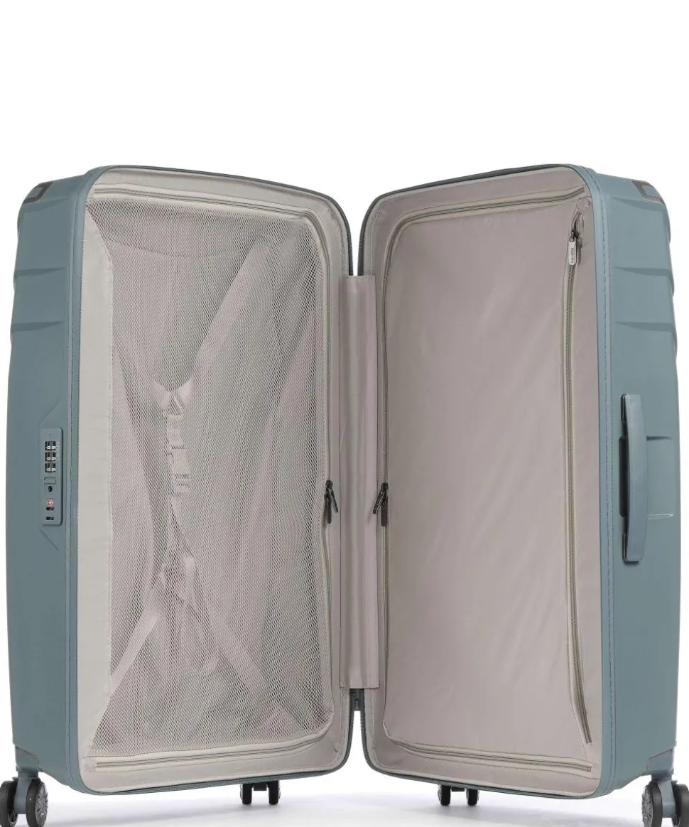 Elvaa L 4-Rollen Trolley blaugrau 76 cm