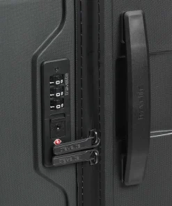 Elvaa L 4-Rollen Trolley schwarz 76 cm