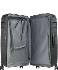 Elvaa L 4-Rollen Trolley schwarz 76 cm