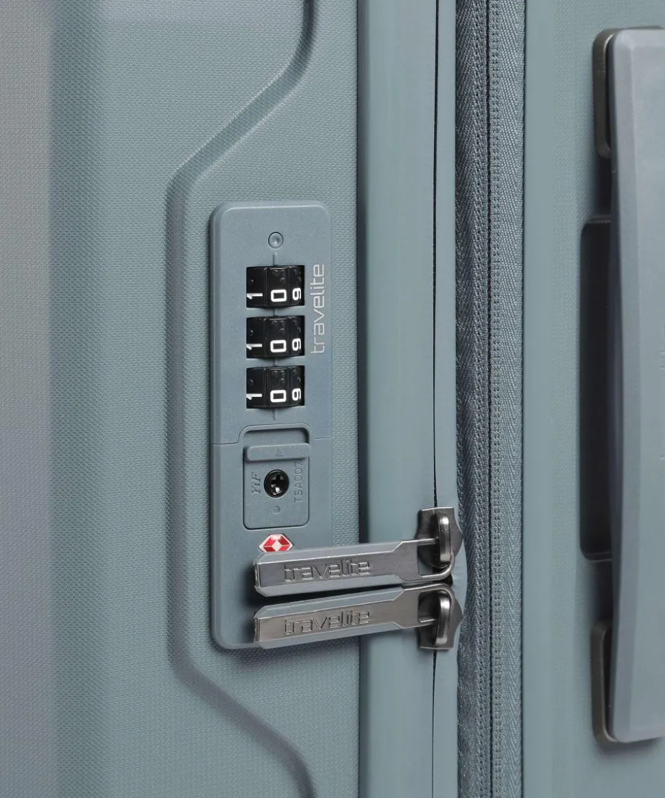 Elvaa M 4-Rollen Trolley blaugrau 66 cm