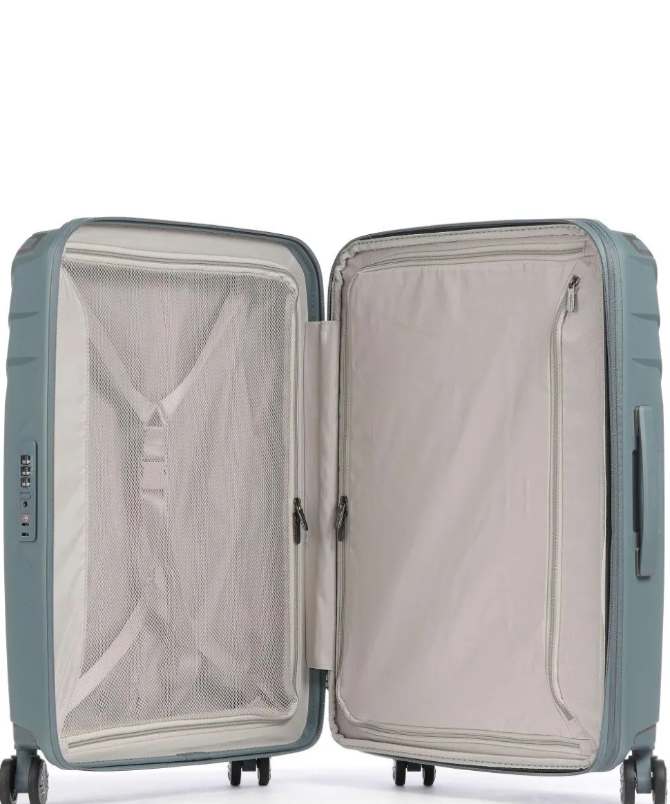 Elvaa M 4-Rollen Trolley blaugrau 66 cm