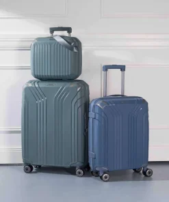 Elvaa M 4-Rollen Trolley blaugrau 66 cm