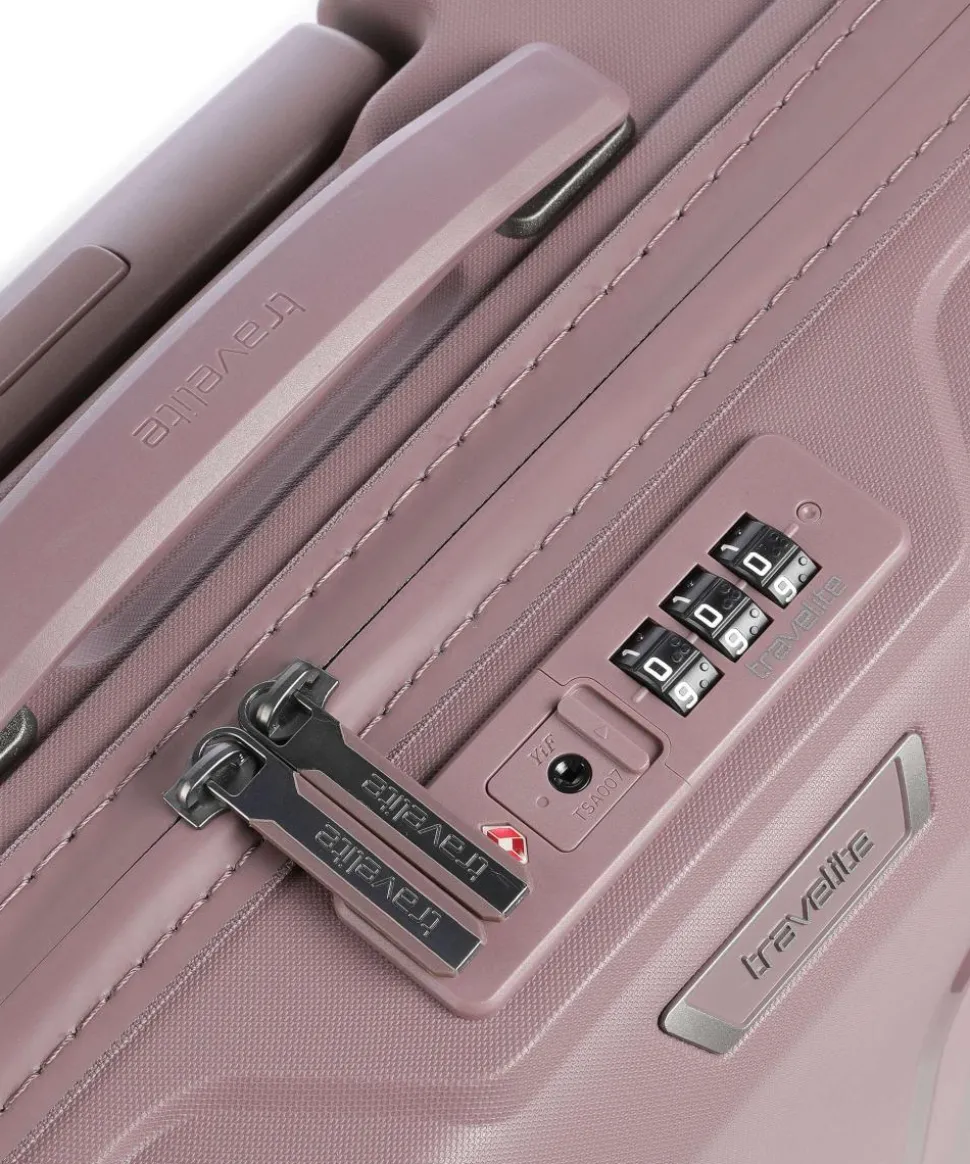 Elvaa 2-Rollen Trolley altrosa 44 cm