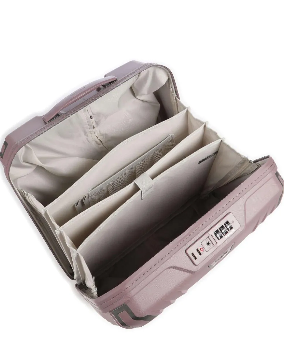 Elvaa 2-Rollen Trolley altrosa 44 cm