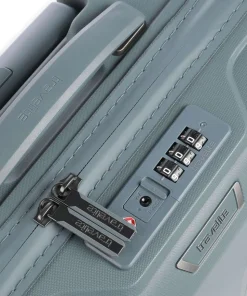 Elvaa 2-Rollen Trolley blaugrau 44 cm