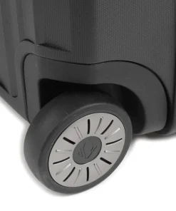 Elvaa 2-Rollen Trolley schwarz 44 cm