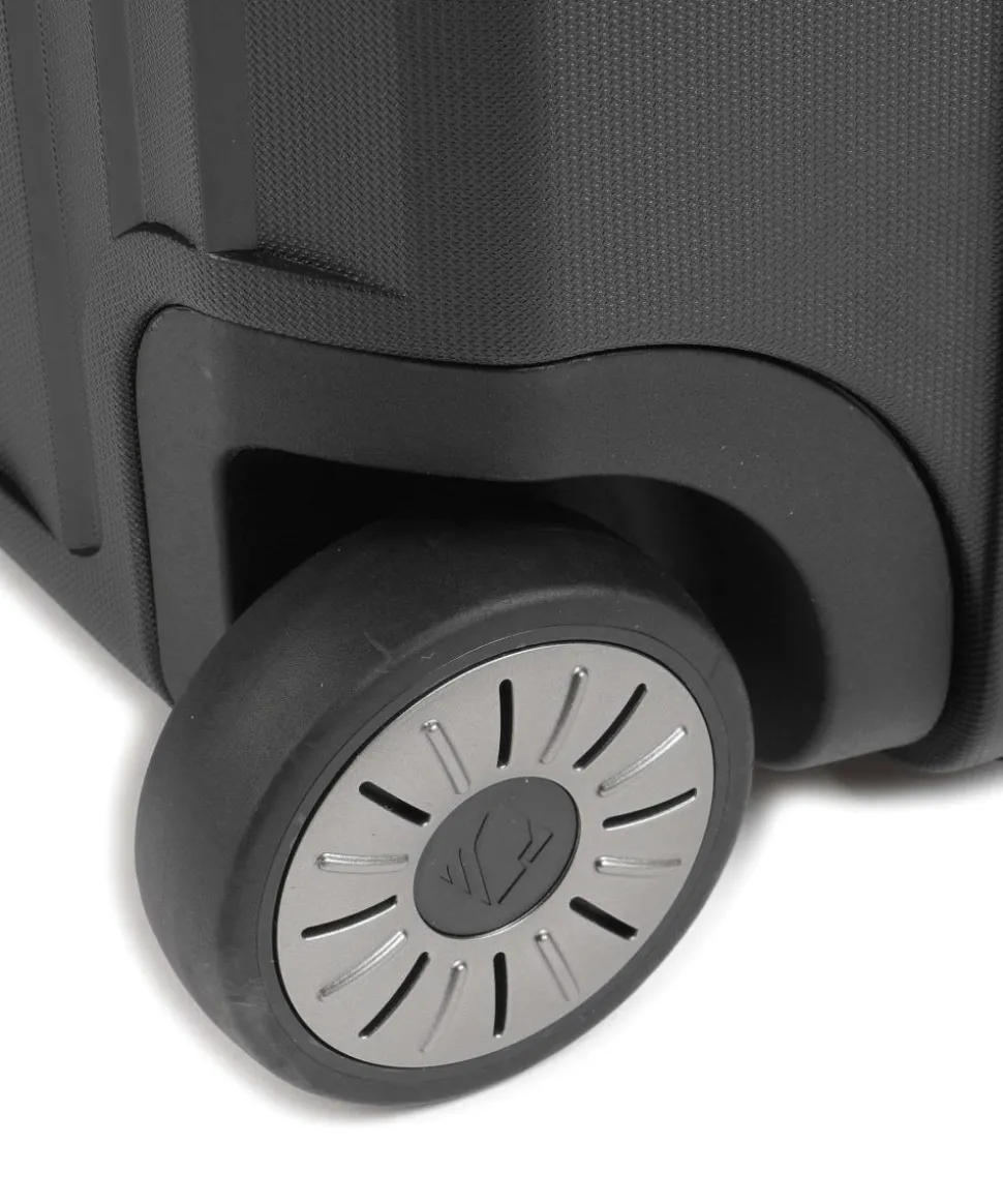 Elvaa 2-Rollen Trolley schwarz 44 cm