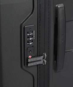 Elvaa 4-Rollen Trolley Set schwarz 3-tlg.