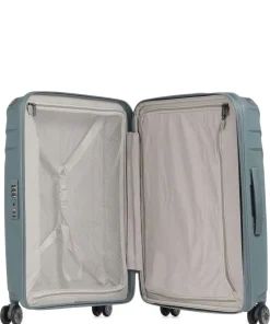 Elvaa 4-Rollen Trolley Set blaugrau 3-tlg.