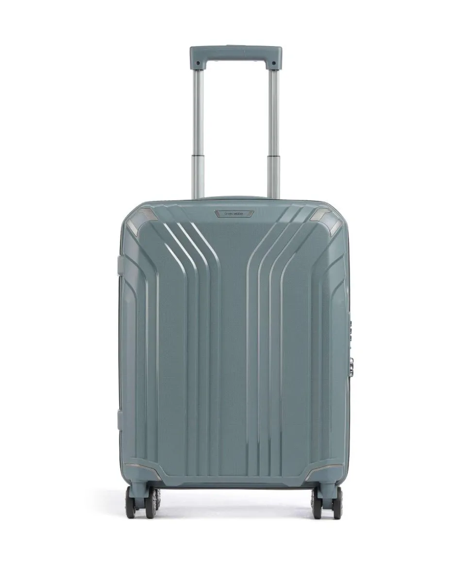 Elvaa S 4-Rollen Trolley blaugrau 55 cm