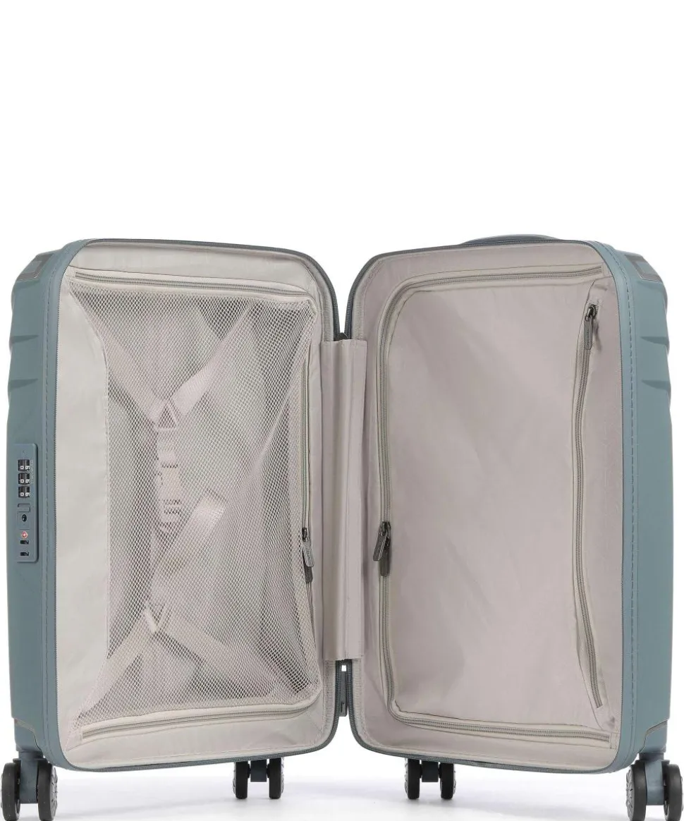 Elvaa S 4-Rollen Trolley blaugrau 55 cm