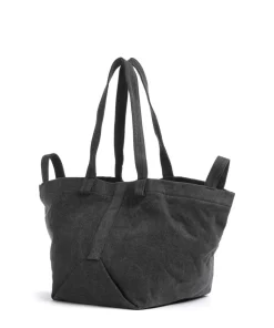 Elvira Denim M Shopper Canvas schwarz