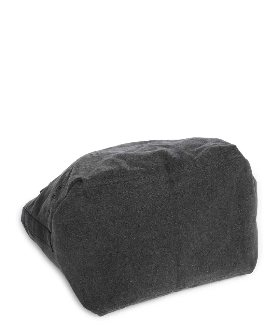 Elvira Denim M Shopper Canvas schwarz