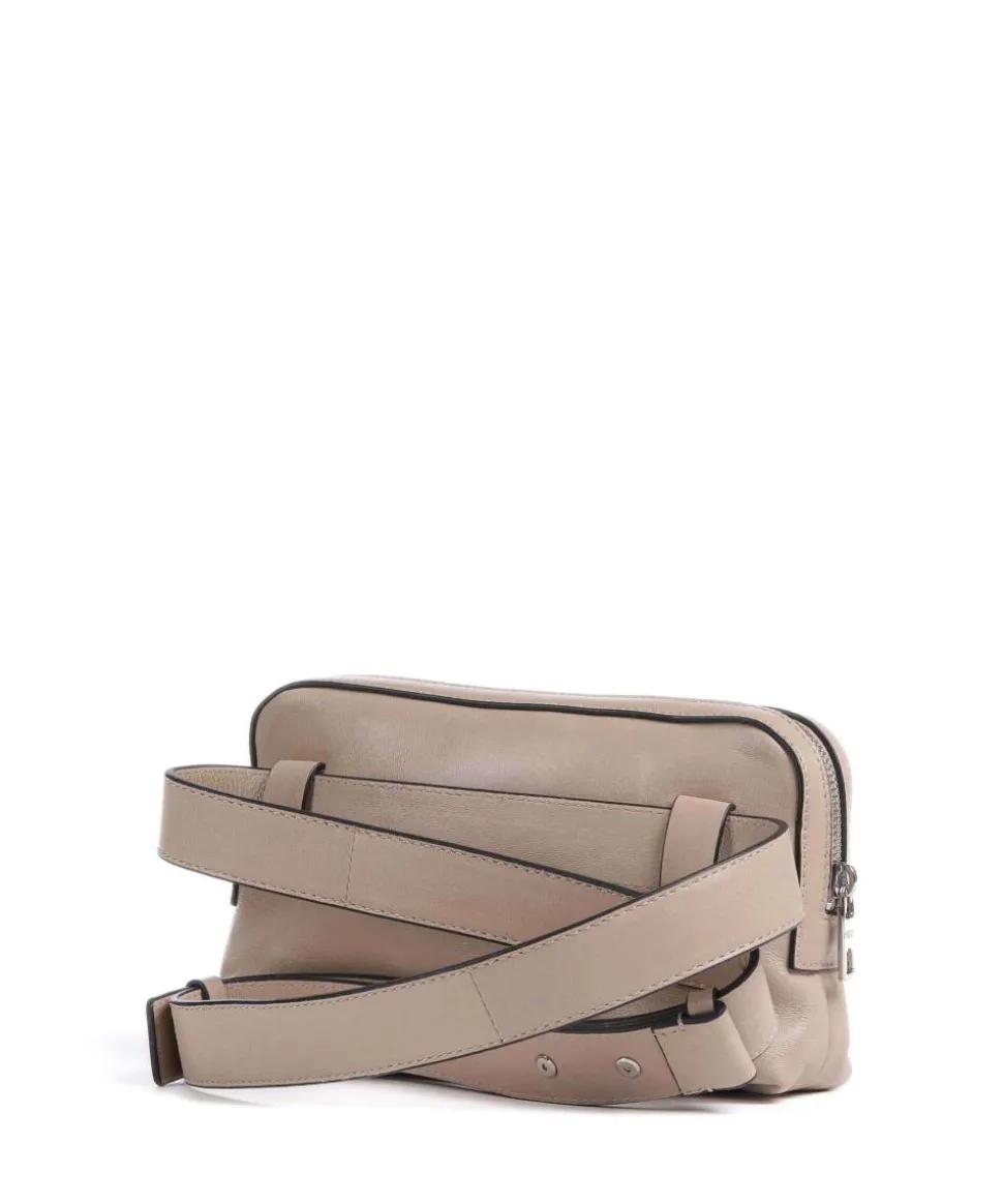 Elvira Lamb SF Verna Gürteltasche fein genarbtes Leder taupe