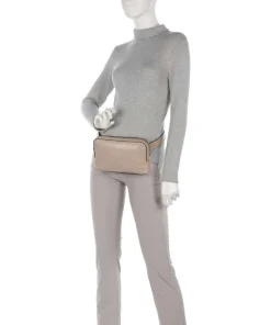 Elvira Lamb SF Verna Gürteltasche fein genarbtes Leder taupe