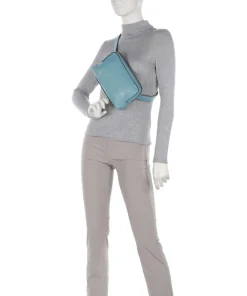 Elvira Lamb SF Verna Gürteltasche fein genarbtes Leder petrol