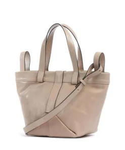 Elvira Lamb SF Verna S Handtasche fein genarbtes Leder taupe